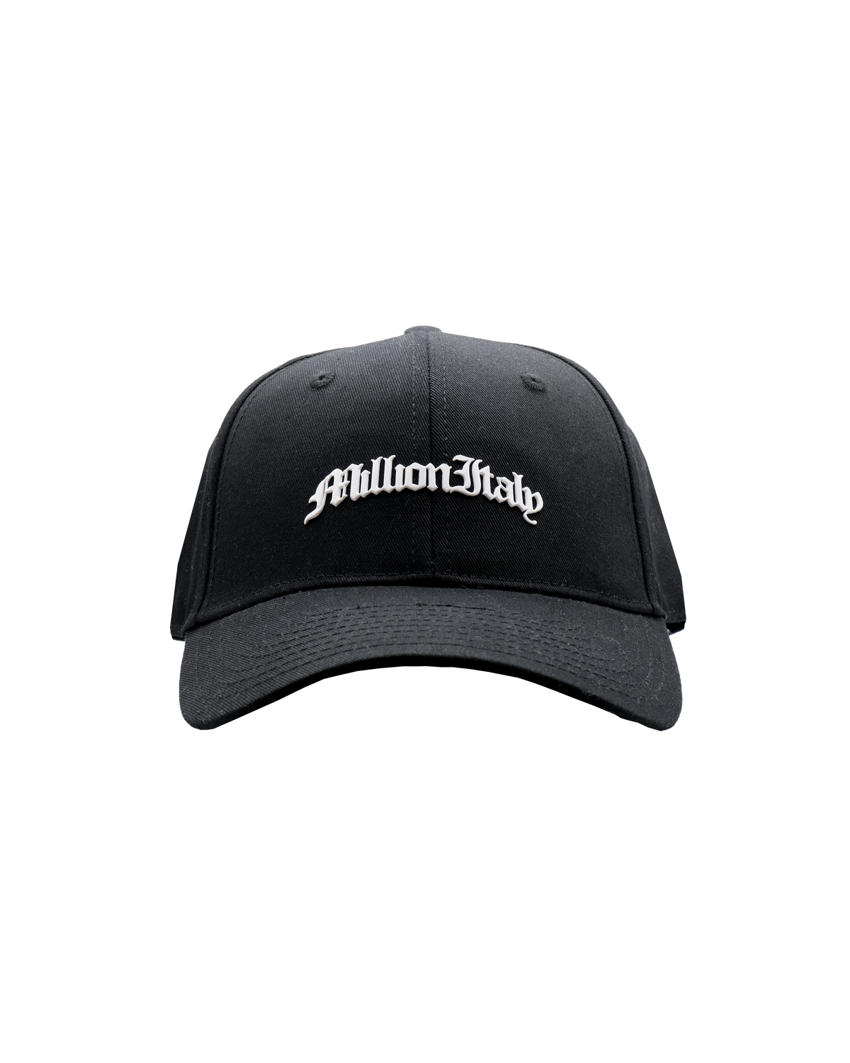 Cappello Logo in Rilievo Nero
