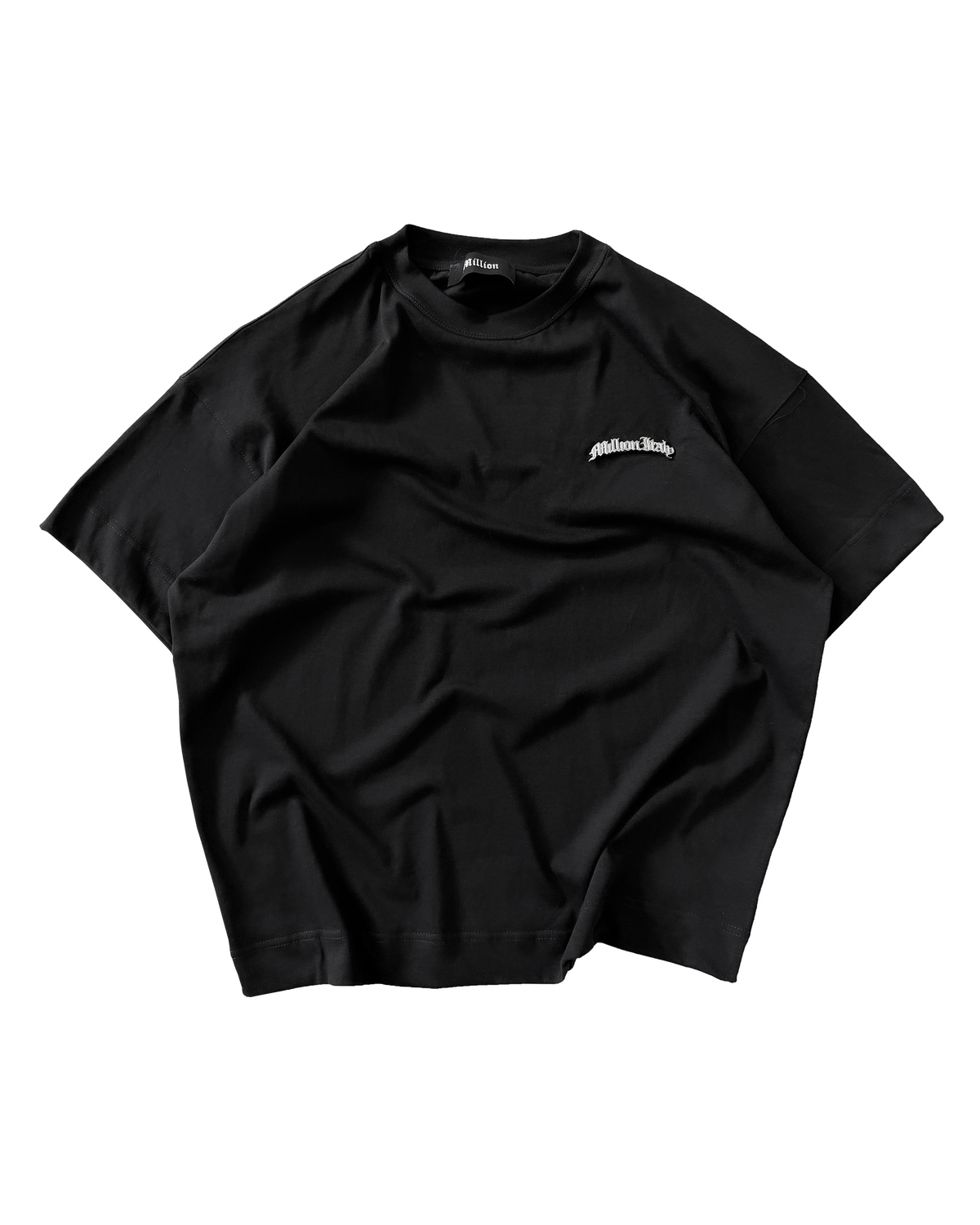 T-Shirt Logo Metal Nera
