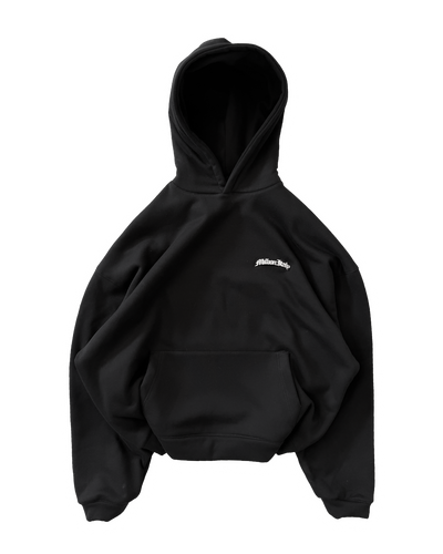 Hoodie Logo Metal Nera
