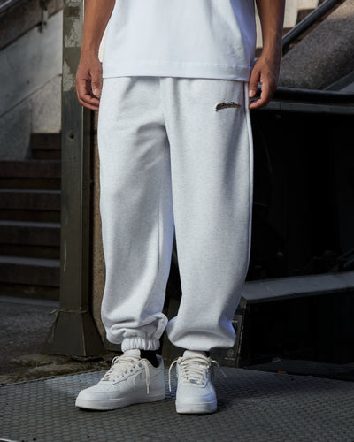 Joggers Logo Metal Grigio