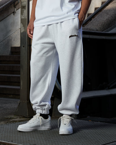 Joggers Logo Metal Grigio