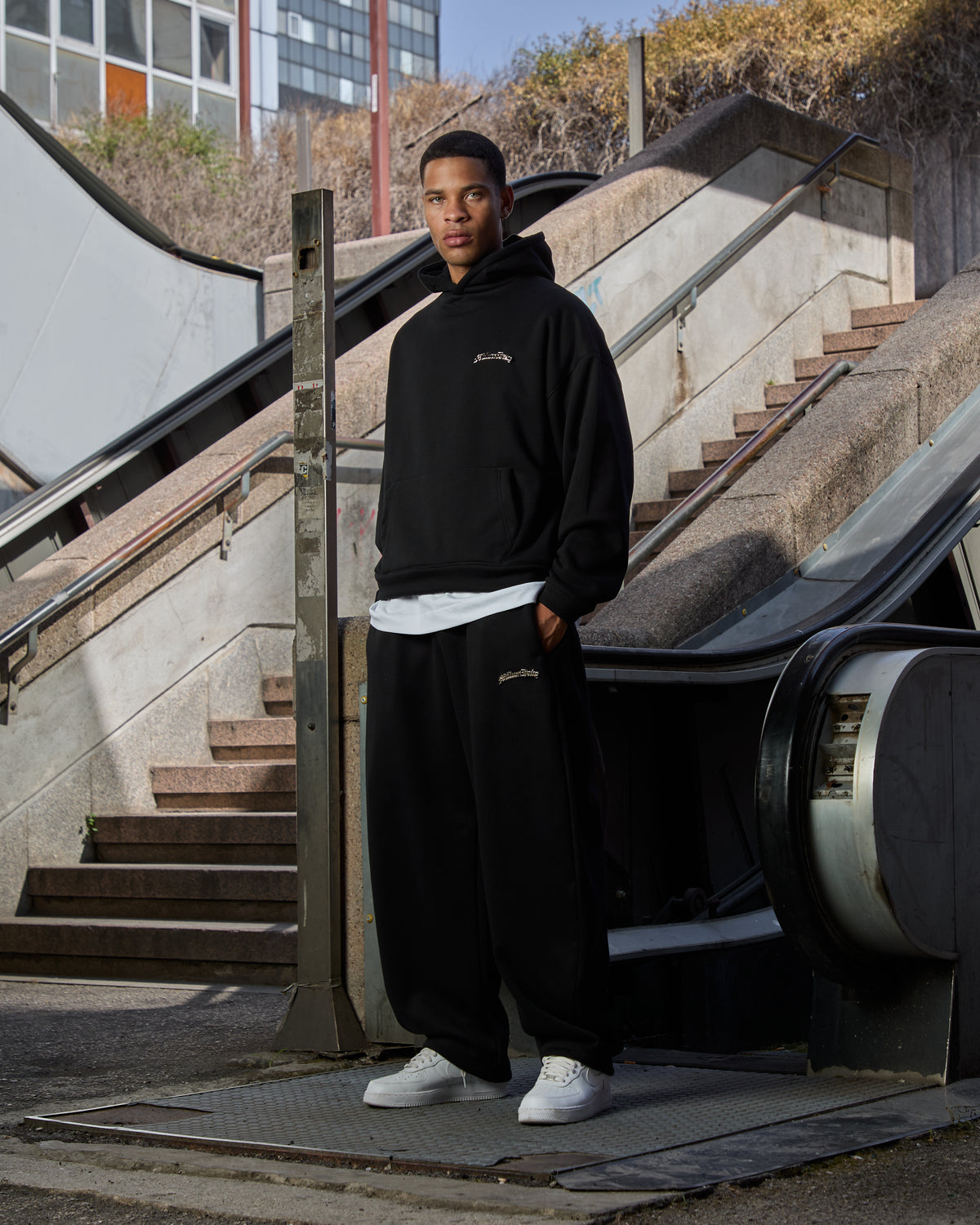 Baggy Logo Metal Nero