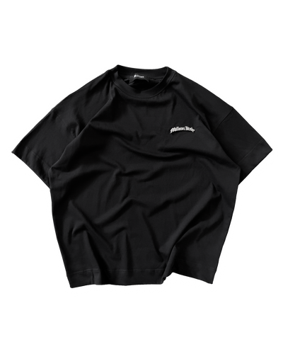 T-Shirt Logo Metal Nera